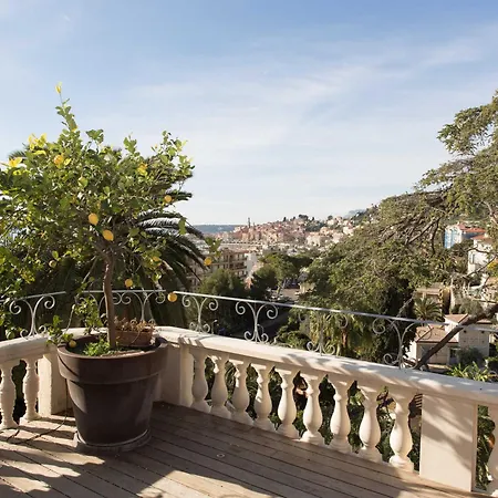Superbe Duplex 3 Pieces Au Calme Avec Terrasse, Parking Prive Et Wifi - Fr-1-196-294 Apartment Menton